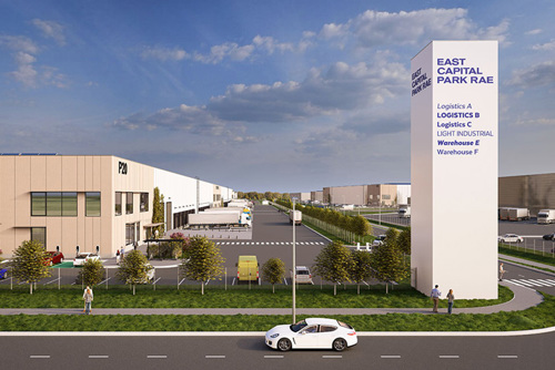 East Capital Real Estate develops Estonia’s largest logistics and industry park in Rae municipality